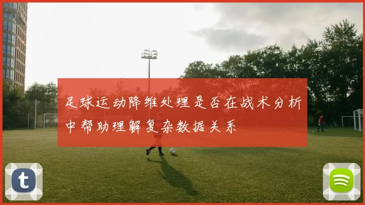 足球运动降维处理是否在战术分析中帮助理解复杂数据关系